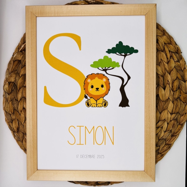 Affiche - Lionceau
